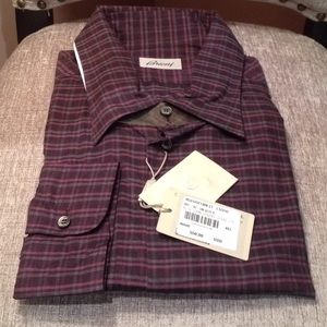 Men's BRIONI Italy dress shirt, 4XL SOLD